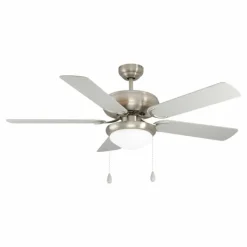 Ventilateur de plafond Eglo BALLINA Nickel mat, 2 lumières