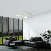 Ventilateur de plafond Eglo TRINIDAD LED Blanc, 1 lumière