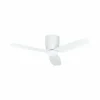 Ventilateur de plafond Eglo BAVARO LED Blanc, 1 lumière