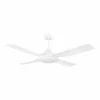 Ventilateur de plafond Eglo BONDI 1 LED Blanc, 1 lumière