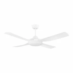 Ventilateur de plafond Eglo BONDI 1 LED Blanc, 1 lumière