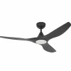 Ventilateur de plafond Eglo PORTSEA LED Noir, 1 lumière