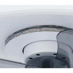 Ventilateur de plafond Globo JOEY LED Blanc, 1 lumière, Télécommandes