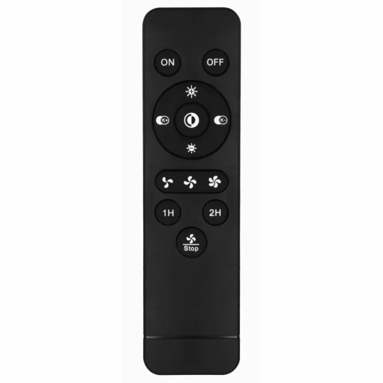 Ventilateur de plafond Globo JOEY LED Blanc, 1 lumière, Télécommandes