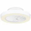 Ventilateur de plafond Globo DOMEY LED Blanc, 1 lumière, Télécommandes
