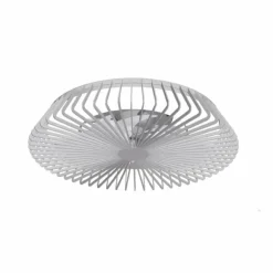 Ventilateur de plafond Mantra HIMALAYA LED Argenté, 1 lumière, Télécommandes