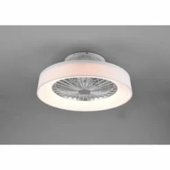Ventilateur de plafond Reality Farsund LED Blanc, 1 lumière, Télécommandes