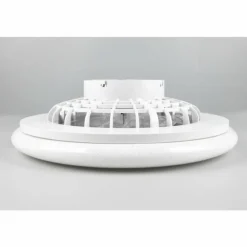 Ventilateur de plafond Reality Stralsund LED Titane, 2 lumières, Télécommandes