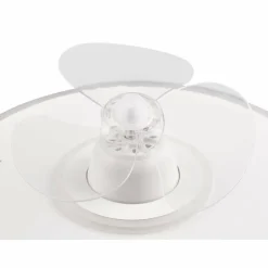 Ventilateur de plafond Reality Nybro LED Blanc, 1 lumière, Télécommandes
