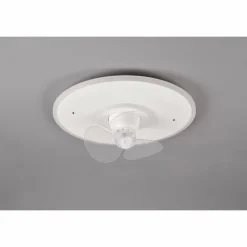 Ventilateur de plafond Reality Nybro LED Blanc, 1 lumière, Télécommandes