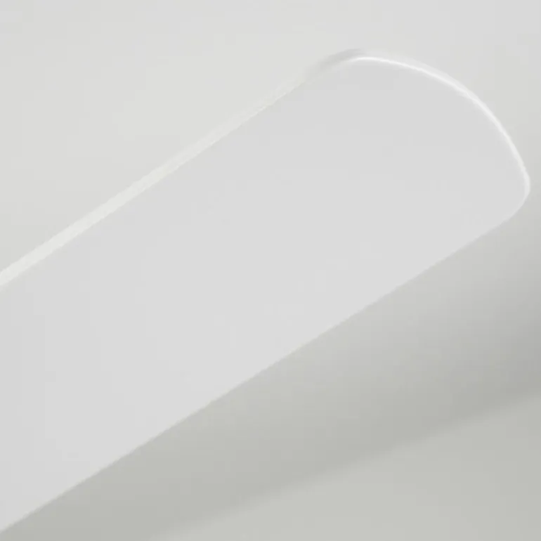 Ventilateur de plafond Tjerne LED Blanc, 1 lumière, Télécommandes