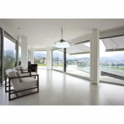 Ventilateur Globo CABRERA LED Nickel mat, 1 lumière, Télécommandes