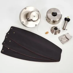 Ventilateurs de Plafond Fossa Nickel mat