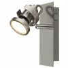 Luminaires Globo Lighting Spots Et Projecteurs|Verpax Plafonnier, Spot de plafond, Applique murale, Spot mural Nickel mat, 1 lumière