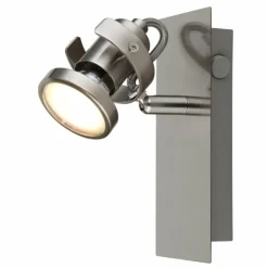 Luminaires Globo Lighting Spots Et Projecteurs|Verpax Plafonnier, Spot de plafond, Applique murale, Spot mural Nickel mat, 1 lumière