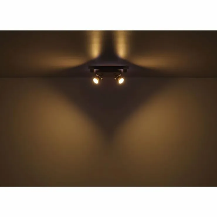 Luminaires Globo Lighting Spots Et Projecteurs|Verpax Plafonnier, Spot de plafond, Applique murale, Spot mural Nickel mat, 2 lumières