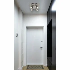 Luminaires Globo Lighting Spots Et Projecteurs|Verpax Plafonnier, Spot de plafond, Applique murale, Spot mural Nickel mat, 4 lumières