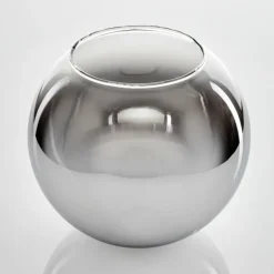 verre de rechange 20 cm Koyoto Chrome, Clair, Fumé