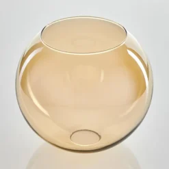 verre de rechange 20 cm Koyoto Ambre