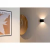 Luminaires Lucide Éclairage Led|VERTIGO Applique murale LED Noir, 1 lumière, Détecteur de mouvement