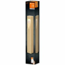 WIF Luminaire extérieur Luminaires Ledvance LED Couleur bois, 1 lumière, Changeur de couleurs