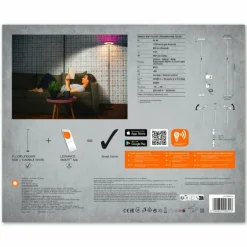 Wifi Lampadaire Luminaires Ledvance LED Noir, 1 lumière, Changeur de couleurs