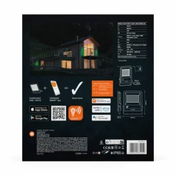 Wifi Lampadaire Luminaires Ledvance LED Noir, 1 lumière, Changeur de couleurs