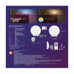 Wifi Lampe à poser Luminaires Ledvance LED Blanc, 1 lumière, Changeur de couleurs