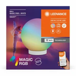 Wifi Lampe à poser Luminaires Ledvance LED Blanc, 1 lumière, Changeur de couleurs