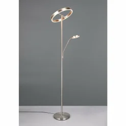 Luminaires Trio Éclairage Led|Willis Lampadaire LED Nickel mat, 2 lumières