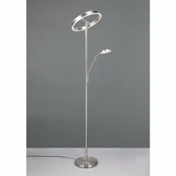 Luminaires Trio Éclairage Led|Willis Lampadaire LED Nickel mat, 2 lumières