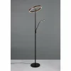 Luminaires Trio Éclairage Led|Willis Lampadaire LED Noir, 2 lumières