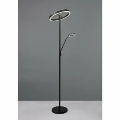Luminaires Trio Éclairage Led|Willis Lampadaire LED Noir, 2 lumières