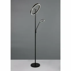 Luminaires Trio Éclairage Led|Willis Lampadaire LED Noir, 2 lumières