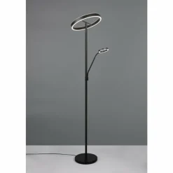 Luminaires Trio Éclairage Led|Willis Lampadaire LED Noir, 2 lumières