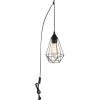 Luminaires Globo Lighting Suspensions|Zachary Suspension Noir, 1 lumière