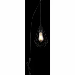 Luminaires Globo Lighting Suspensions|Zachary Suspension Noir, 1 lumière