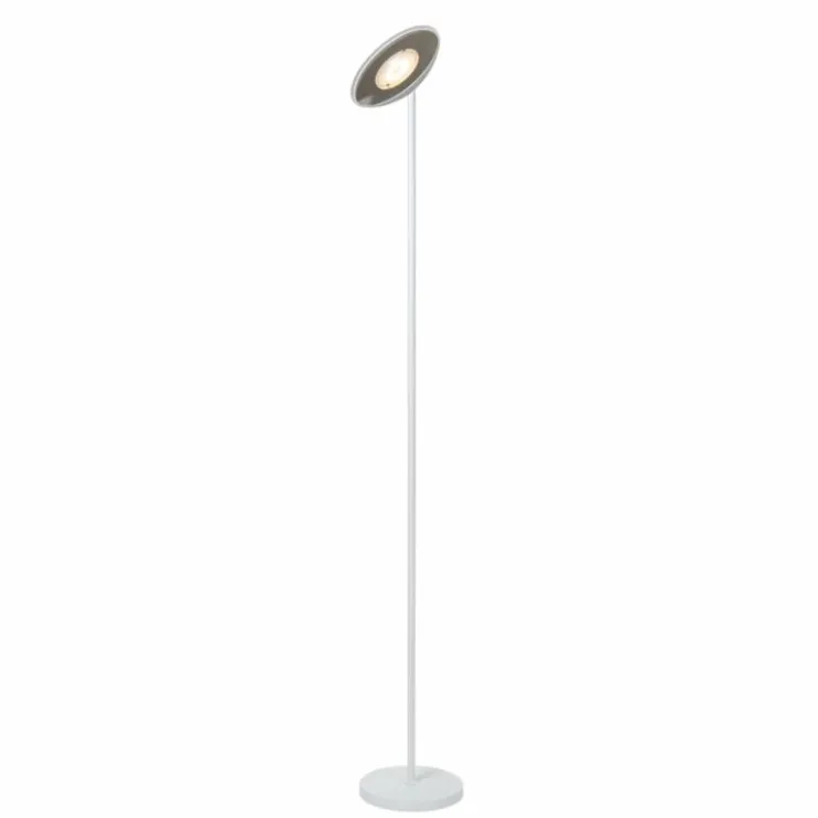 Luminaires Lucide Lampadaires Et Lampes Sur Pied|ZENITH Lampadaire LED Blanc, 1 lumière