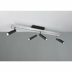 Luminaires Trio Éclairage Led|Zeno Plafonnier LED Aluminium, 5 lumières, Télécommandes
